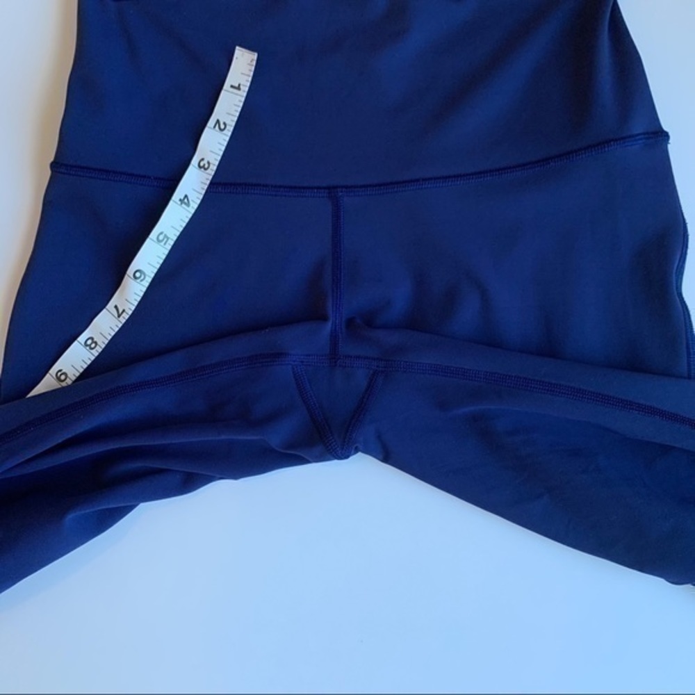 LULULEMON Minimalist Crop Hero Blue Size 8 - Picture 14 of 16